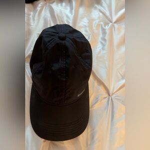 Reebok Black Hat with White Logo